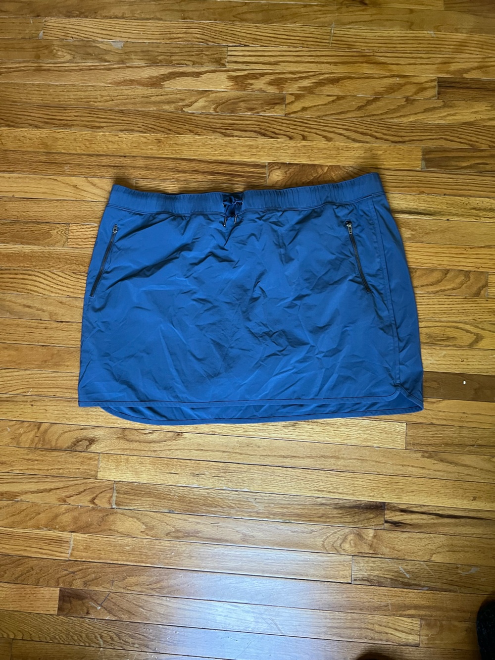 Athleta Blue Athletic Skort with Secure Pockets Size 2XL